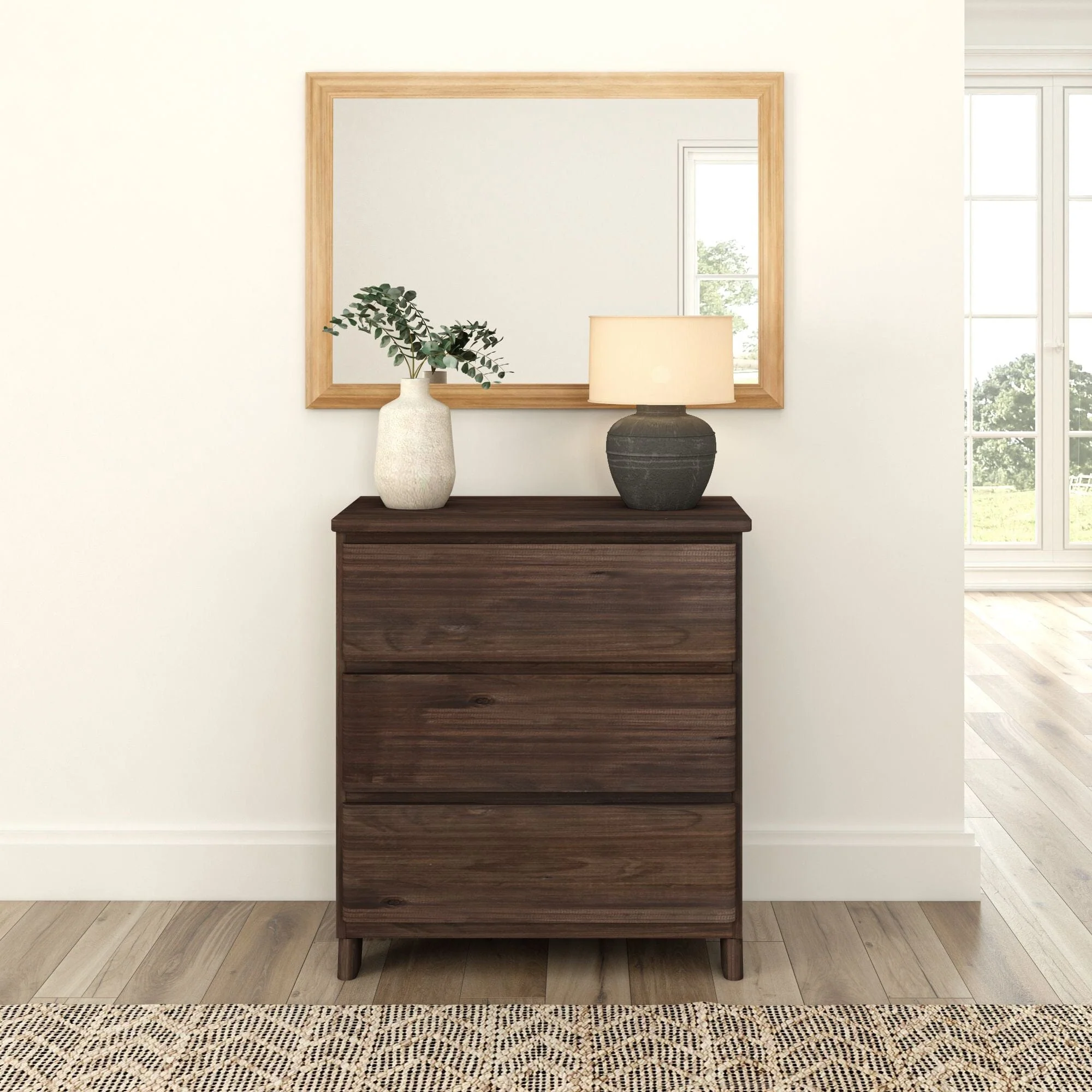 Rustic 3-Drawer Dresser - Image 5