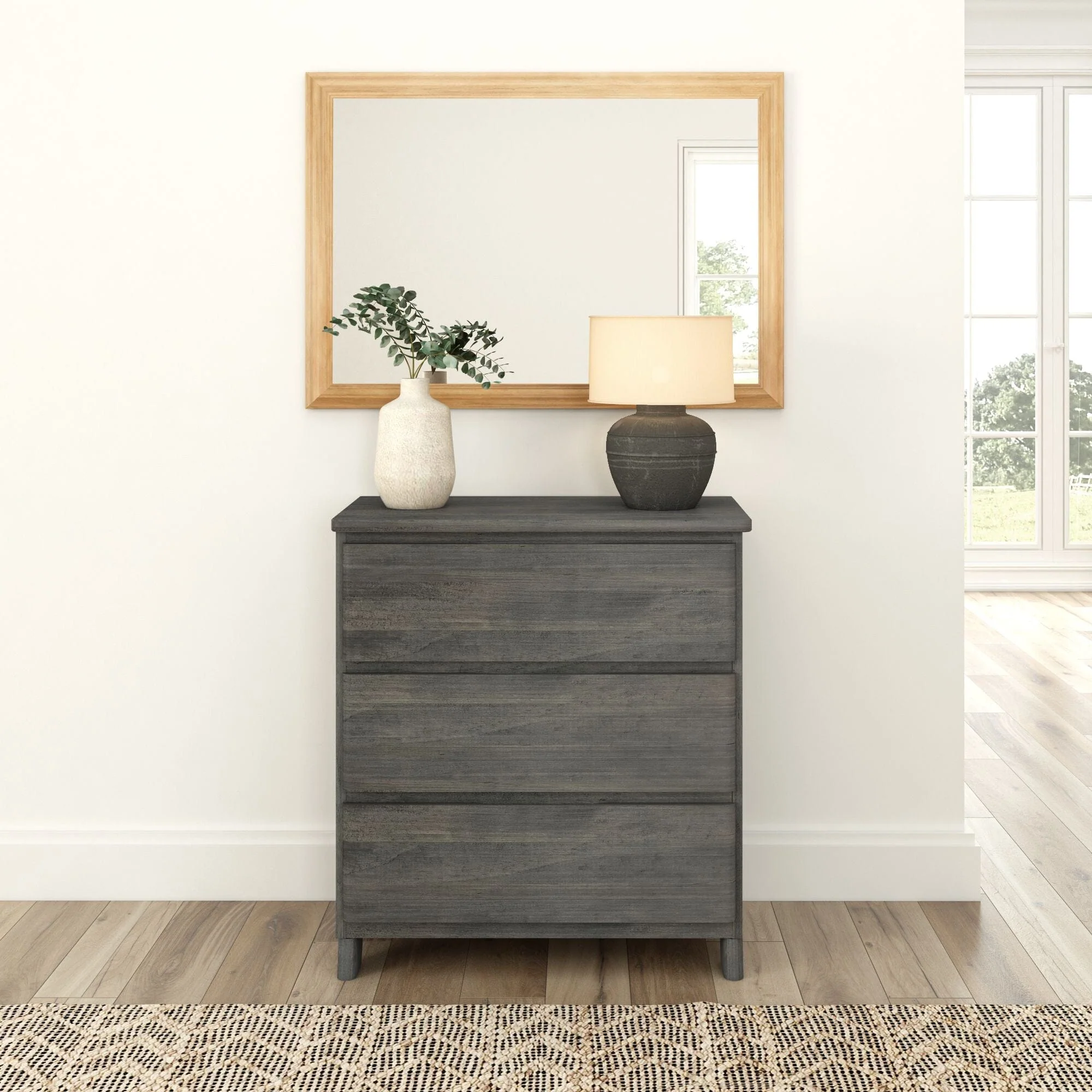 Rustic 3-Drawer Dresser - Image 7