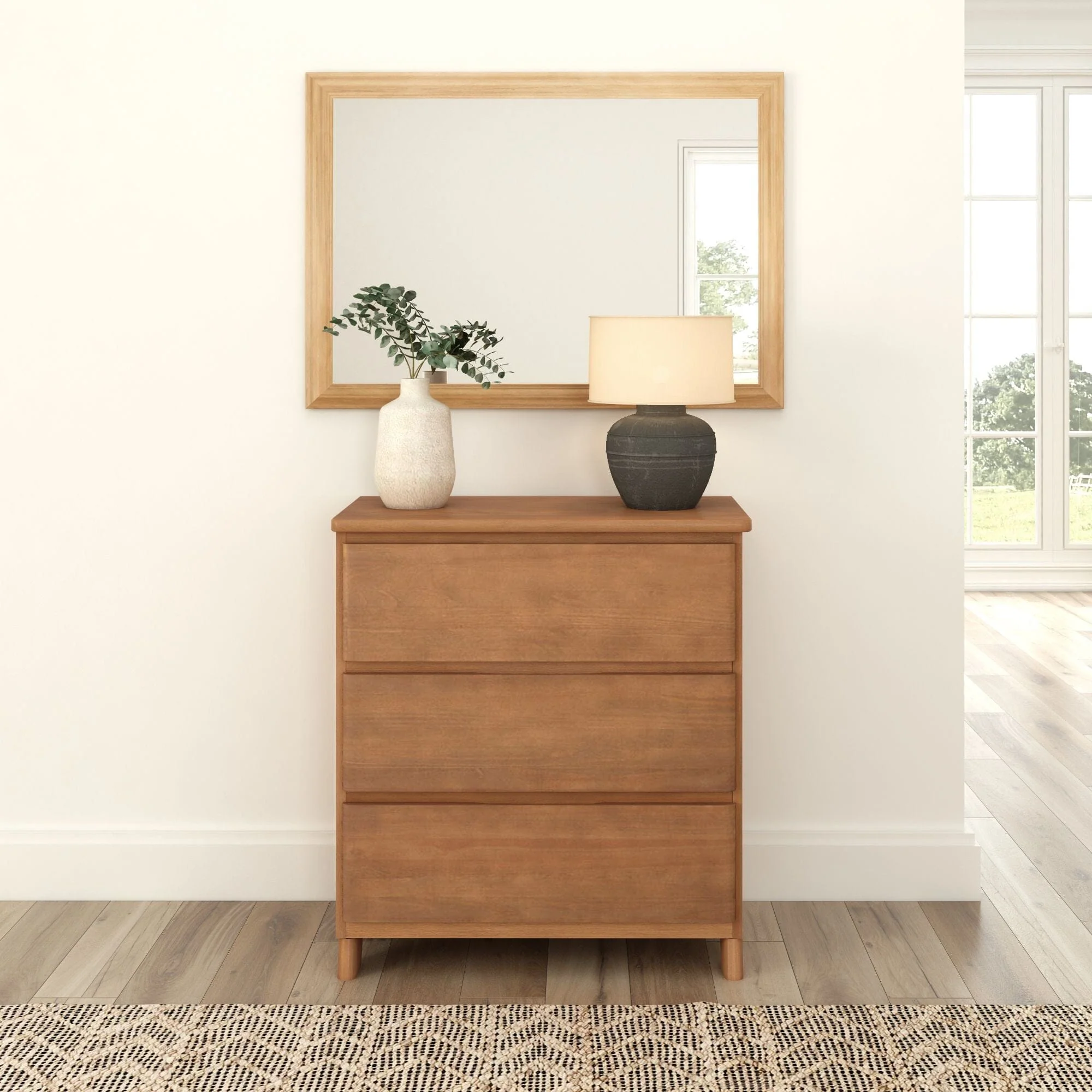 Rustic 3-Drawer Dresser - Image 8