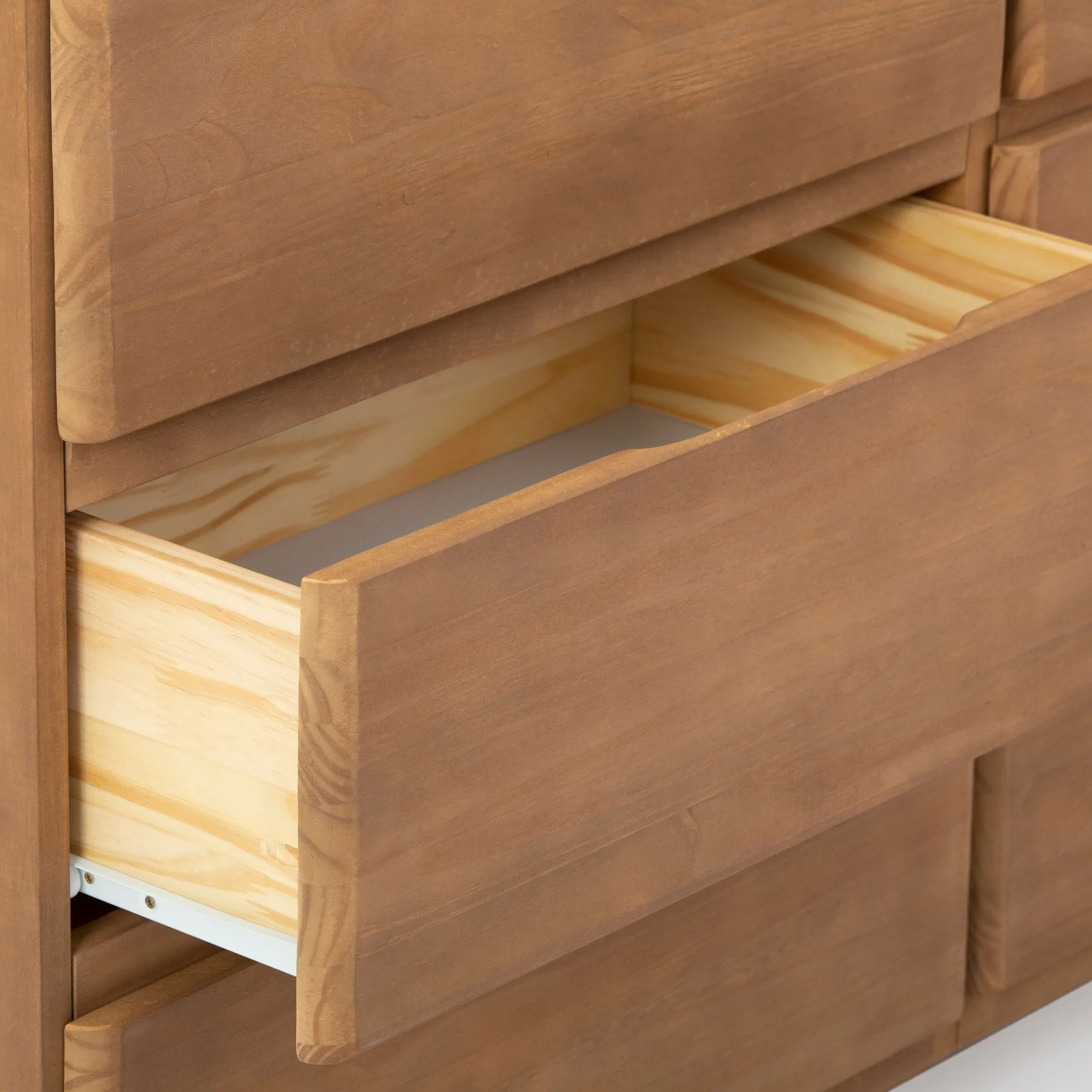 Rustic 6-Drawer Wide Dresser - Image 15