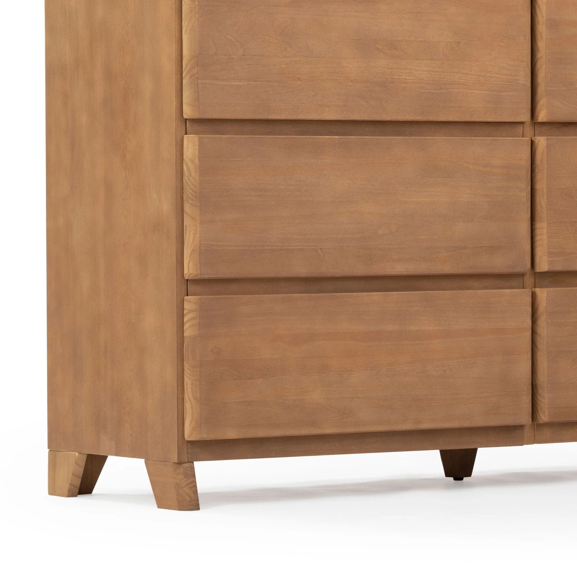 Rustic 6-Drawer Wide Dresser - Image 19
