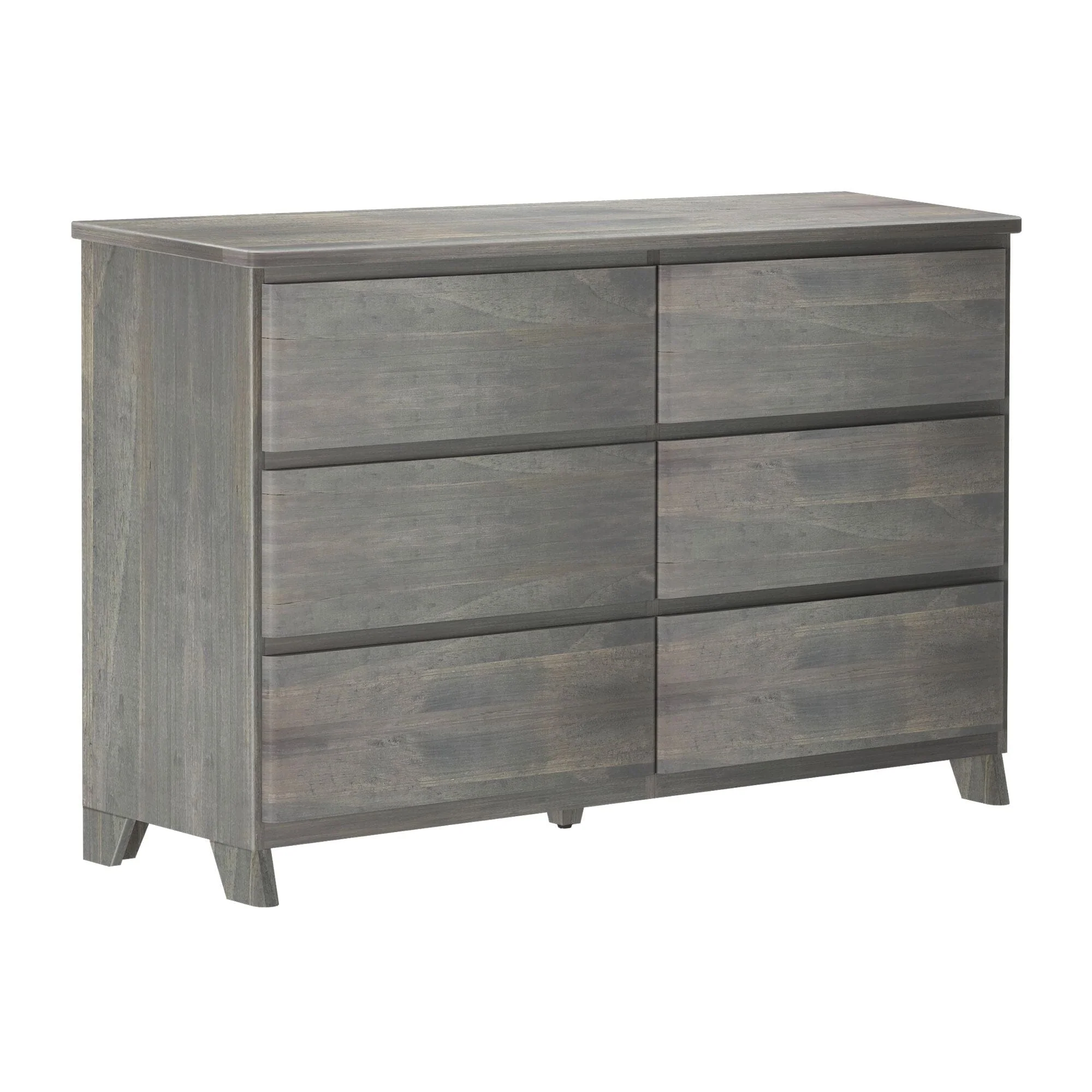 Rustic 6-Drawer Wide Dresser - Image 28