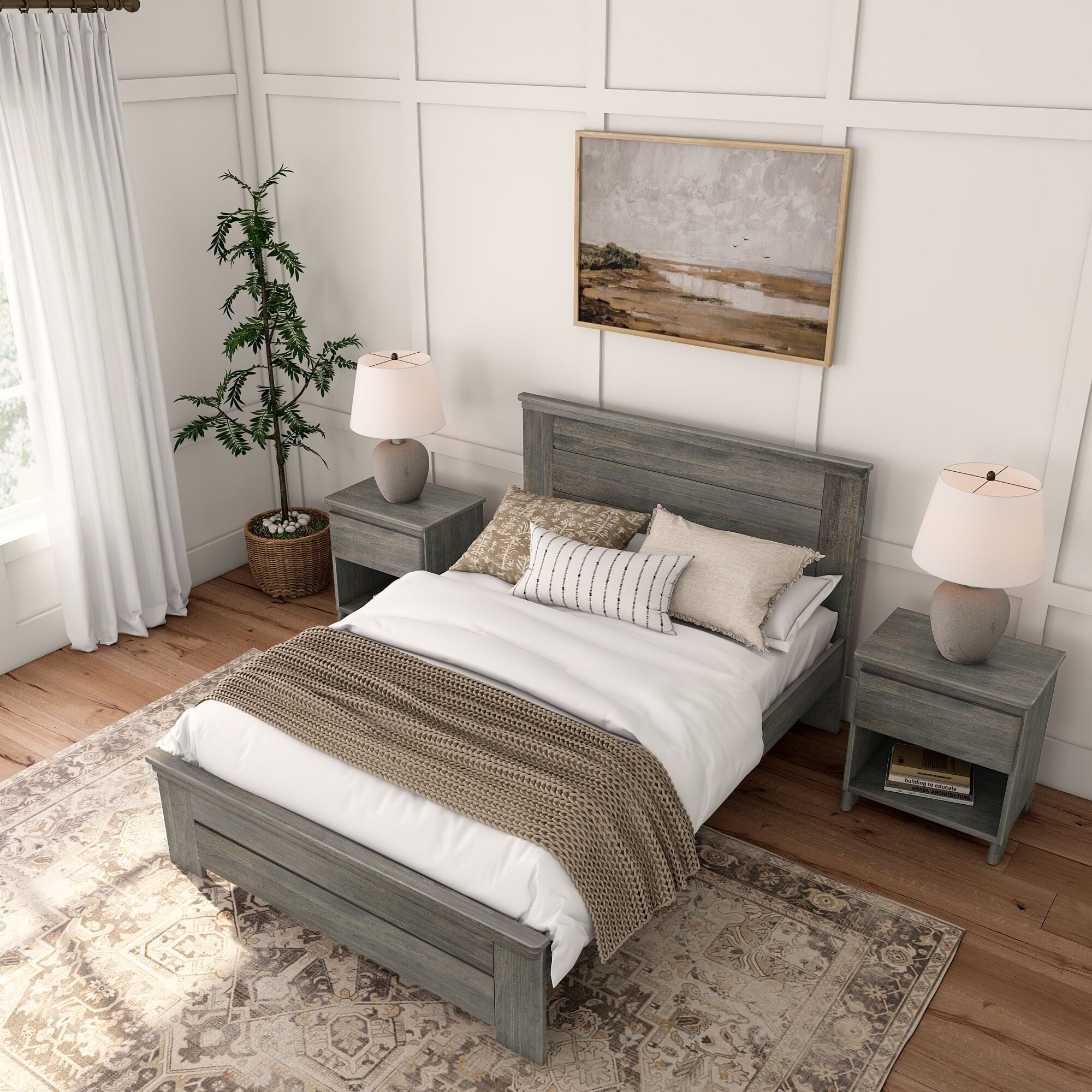 Rustic Panel Bed - Full - Image 14