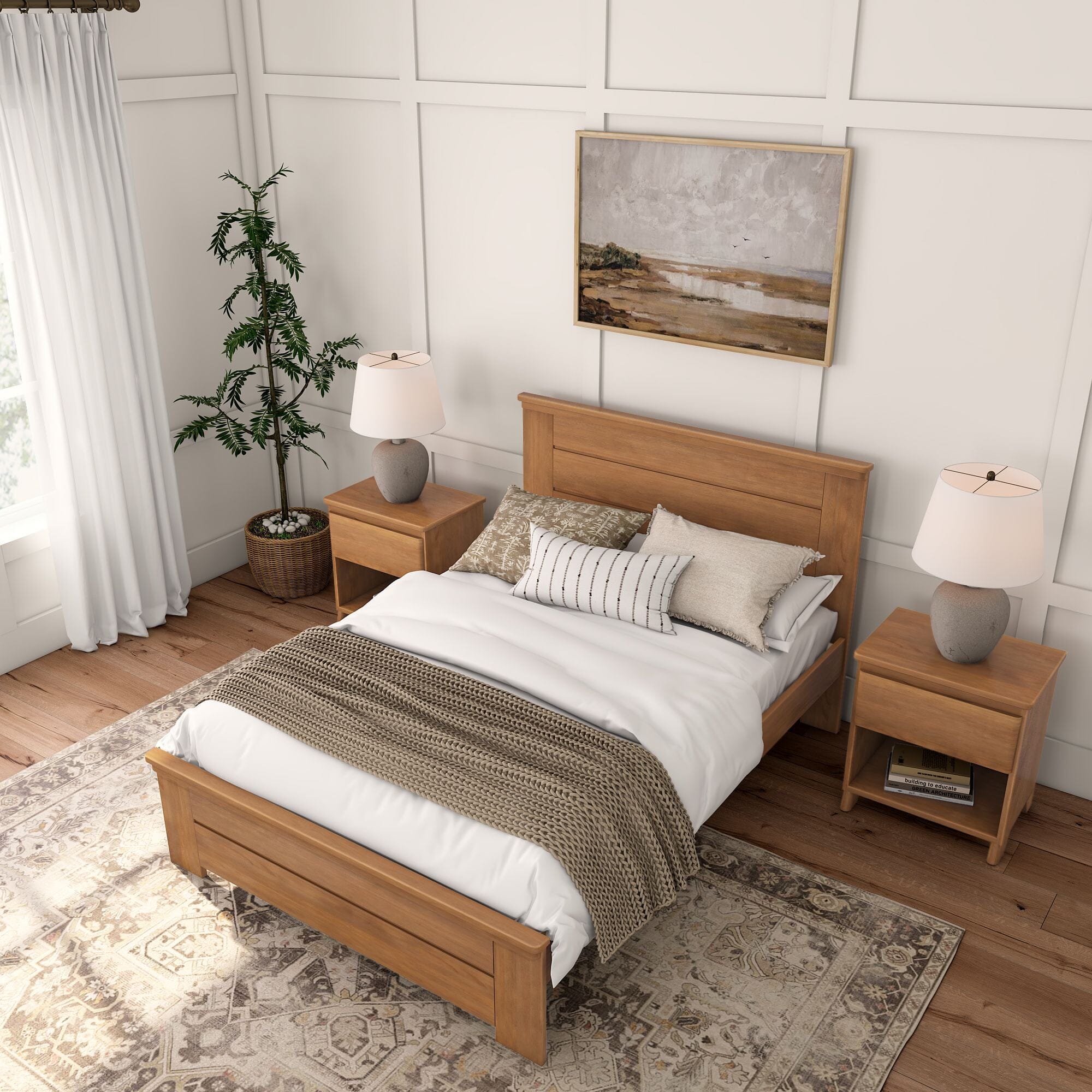 Rustic Panel Bed - Full - Image 15