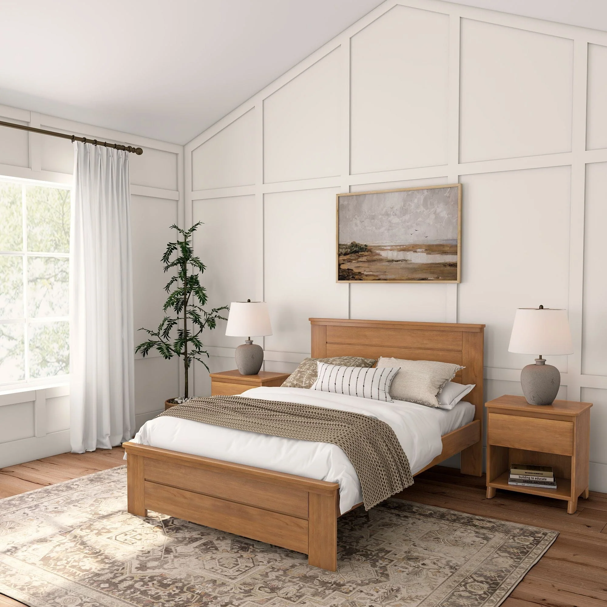 Rustic Panel Bed - Full - Image 3