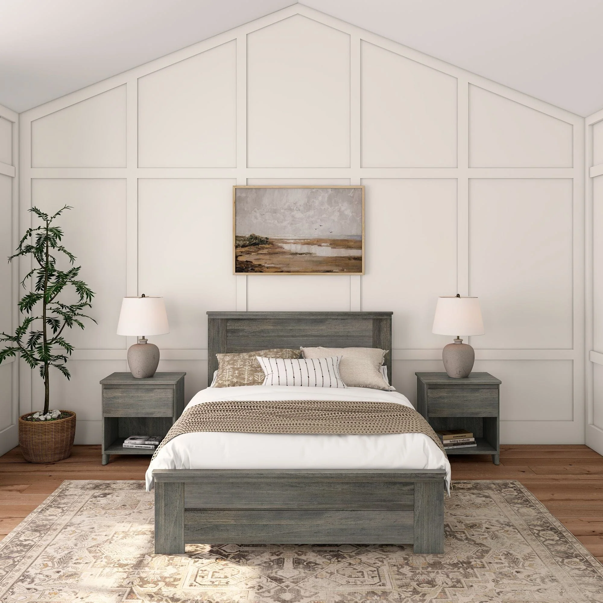 Rustic Panel Bed - Full - Image 5