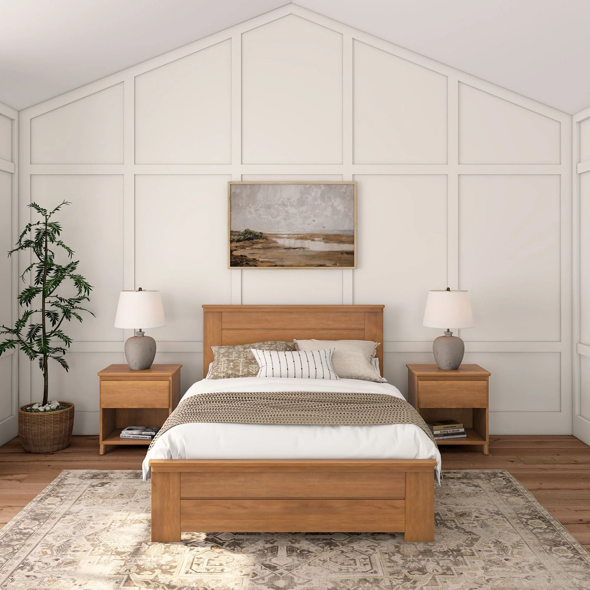 Rustic Panel Bed - Full - Image 6