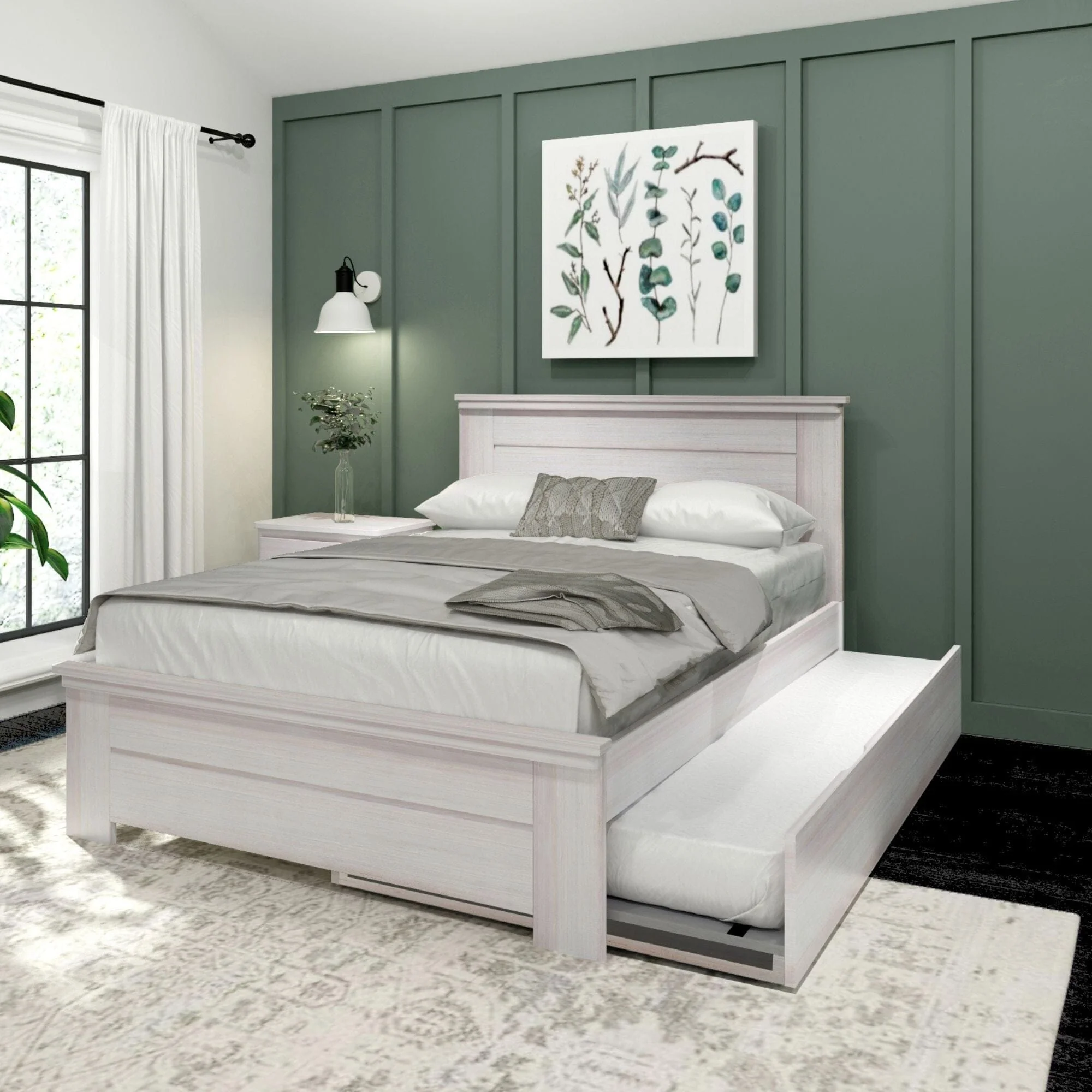 Rustic Panel Bed + Trundle - Full - Image 10