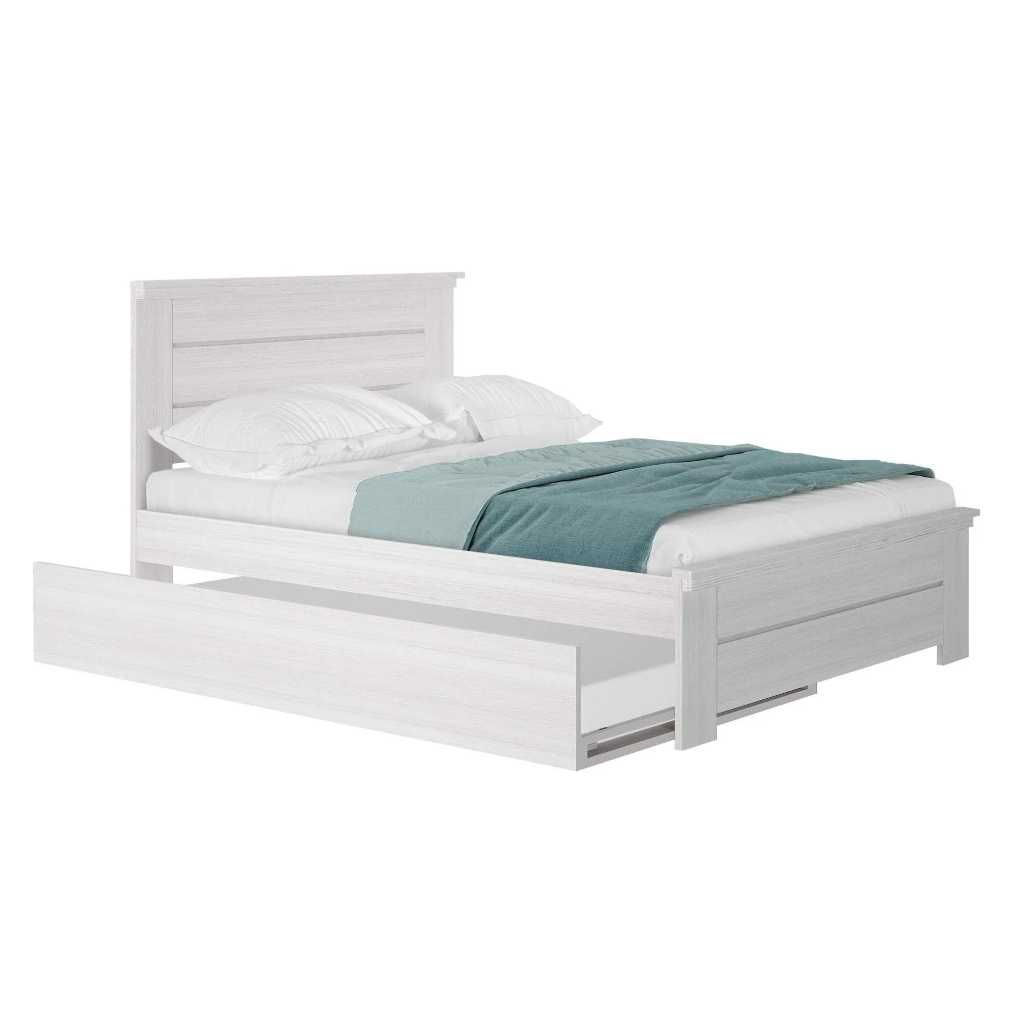 Rustic Panel Bed + Trundle - Full - Image 4