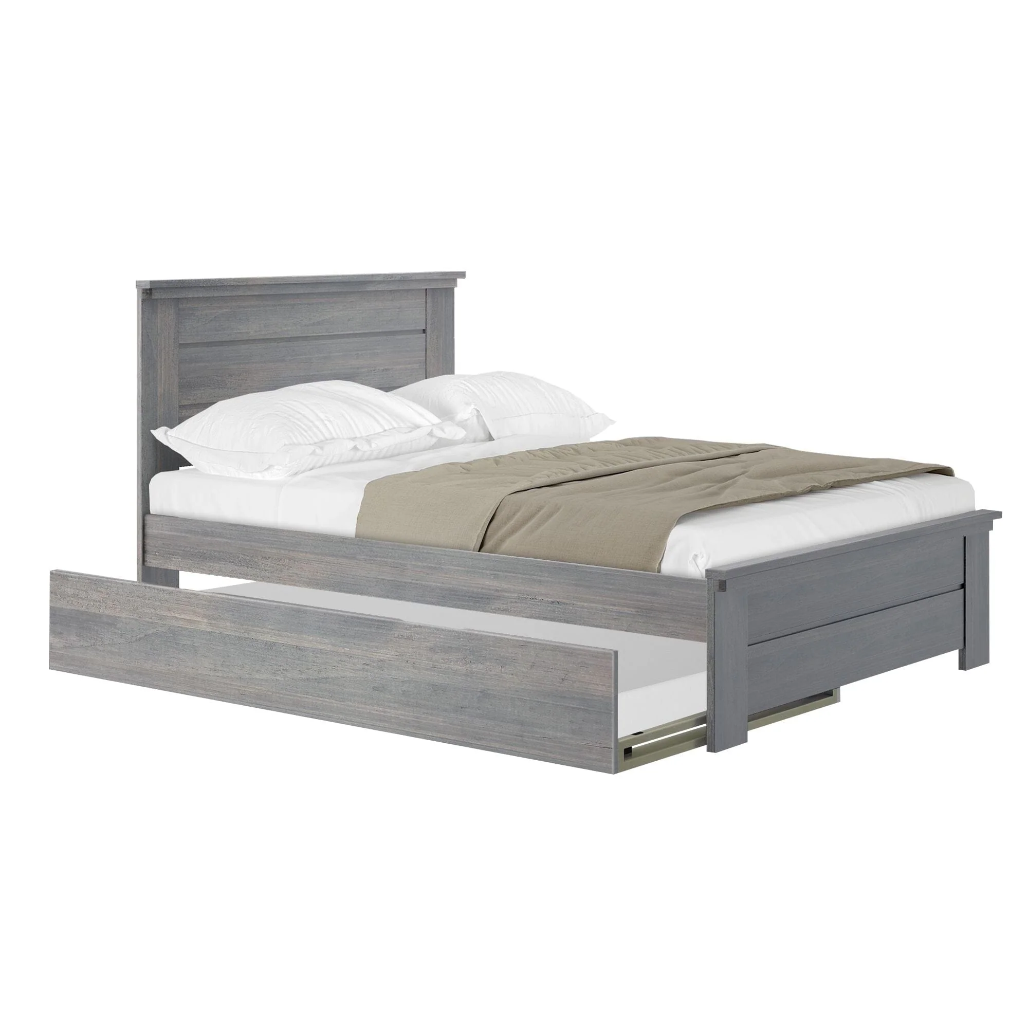 Rustic Panel Bed + Trundle - Full - Image 5