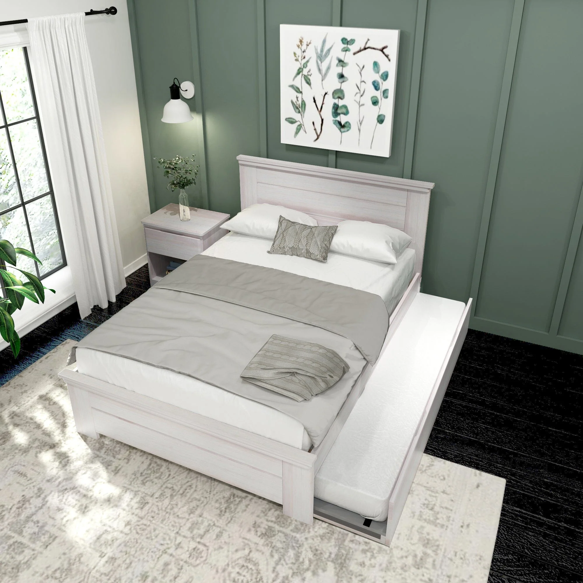 Rustic Panel Bed + Trundle - Full - Image 7