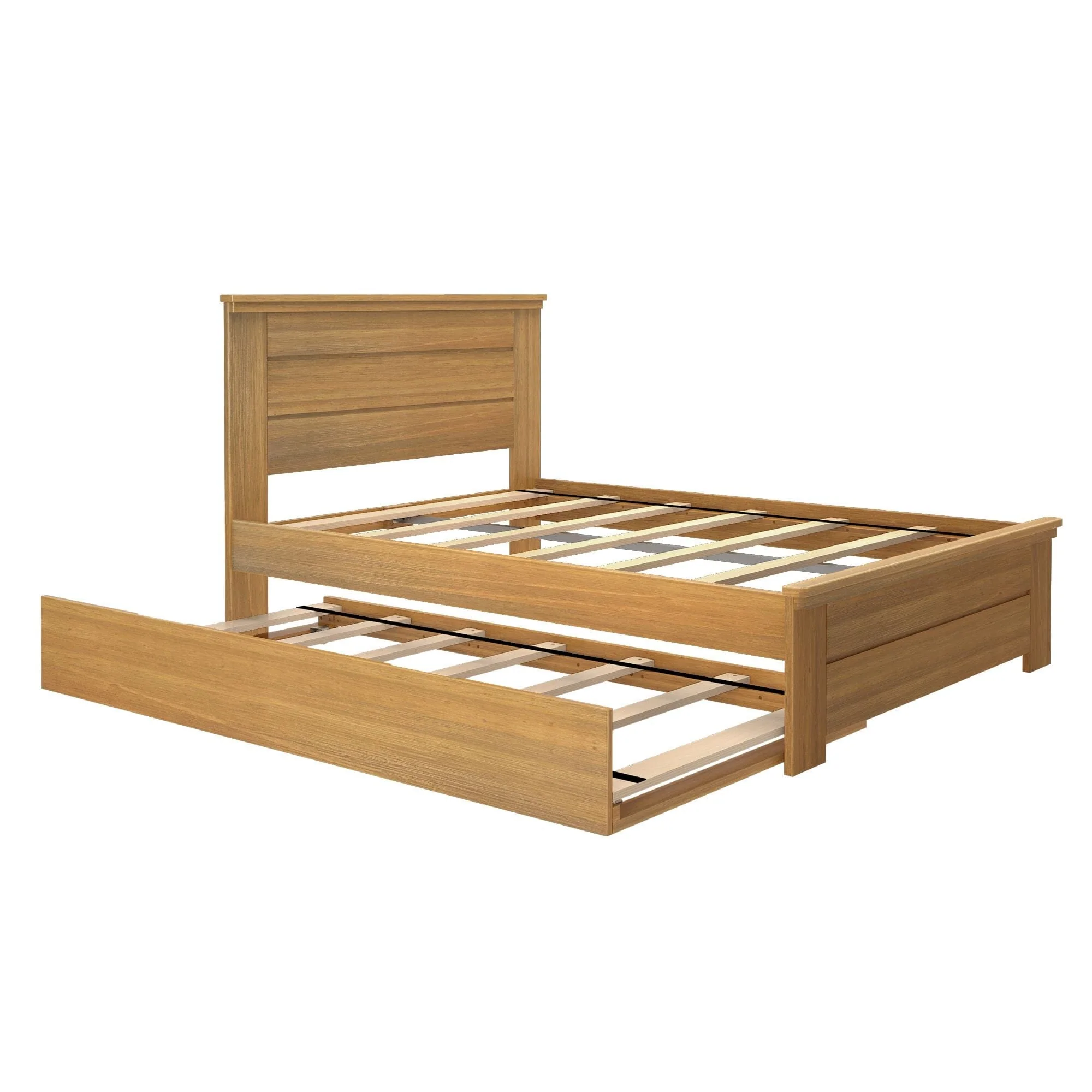 Rustic Panel Bed + Trundle - Full - Image 9