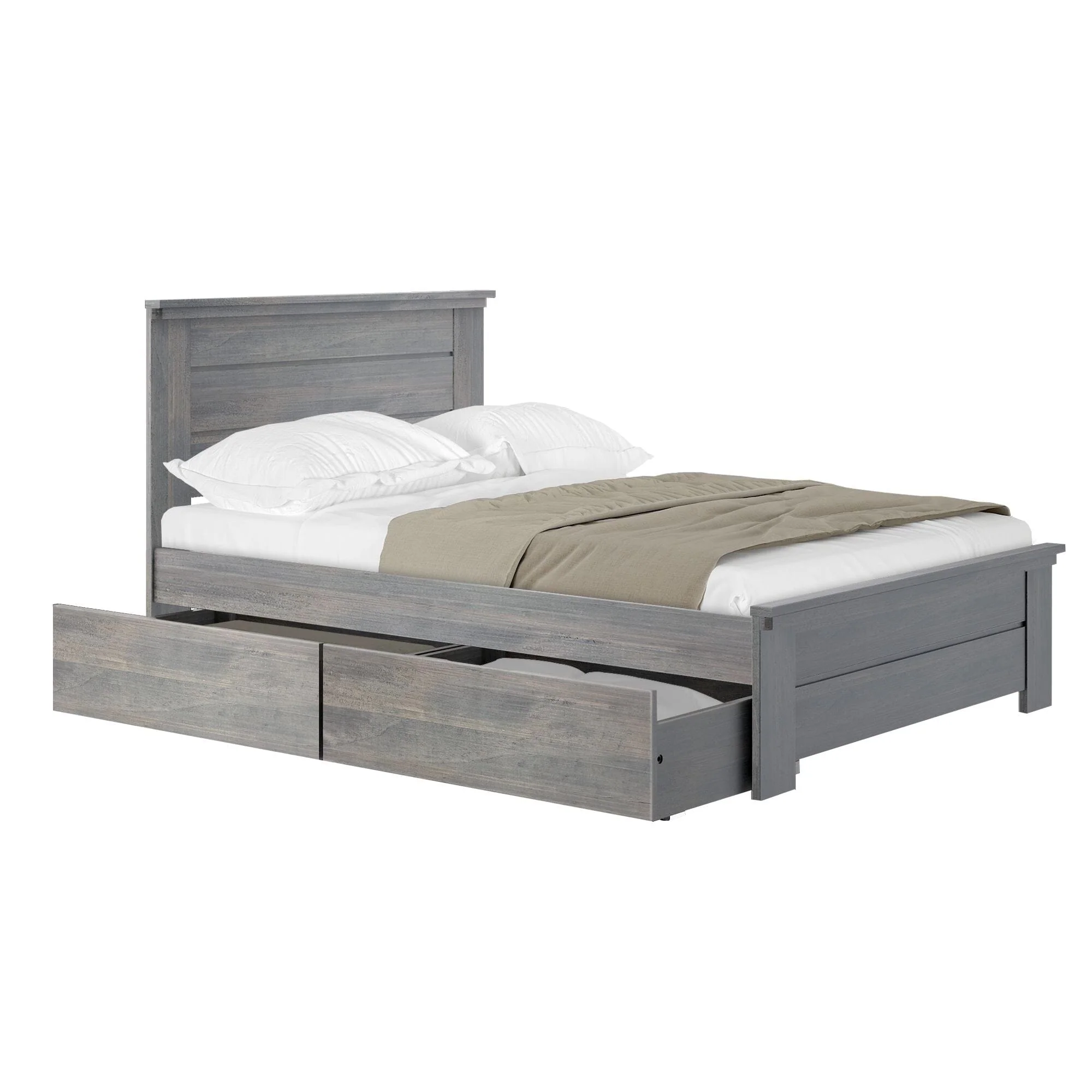Rustic Panel Bed + Storage - Full - Image 5