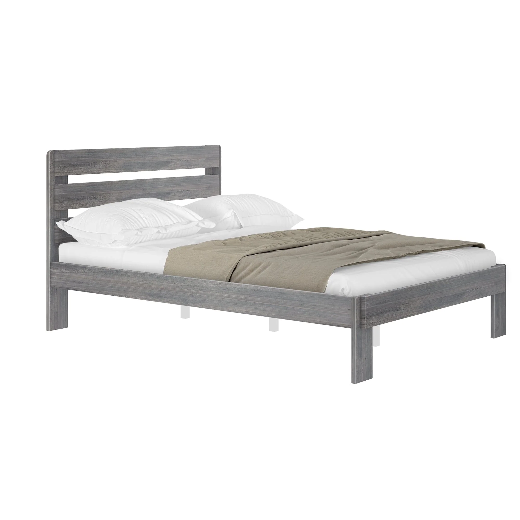 Rustic Slatted Bed - Queen - Image 7