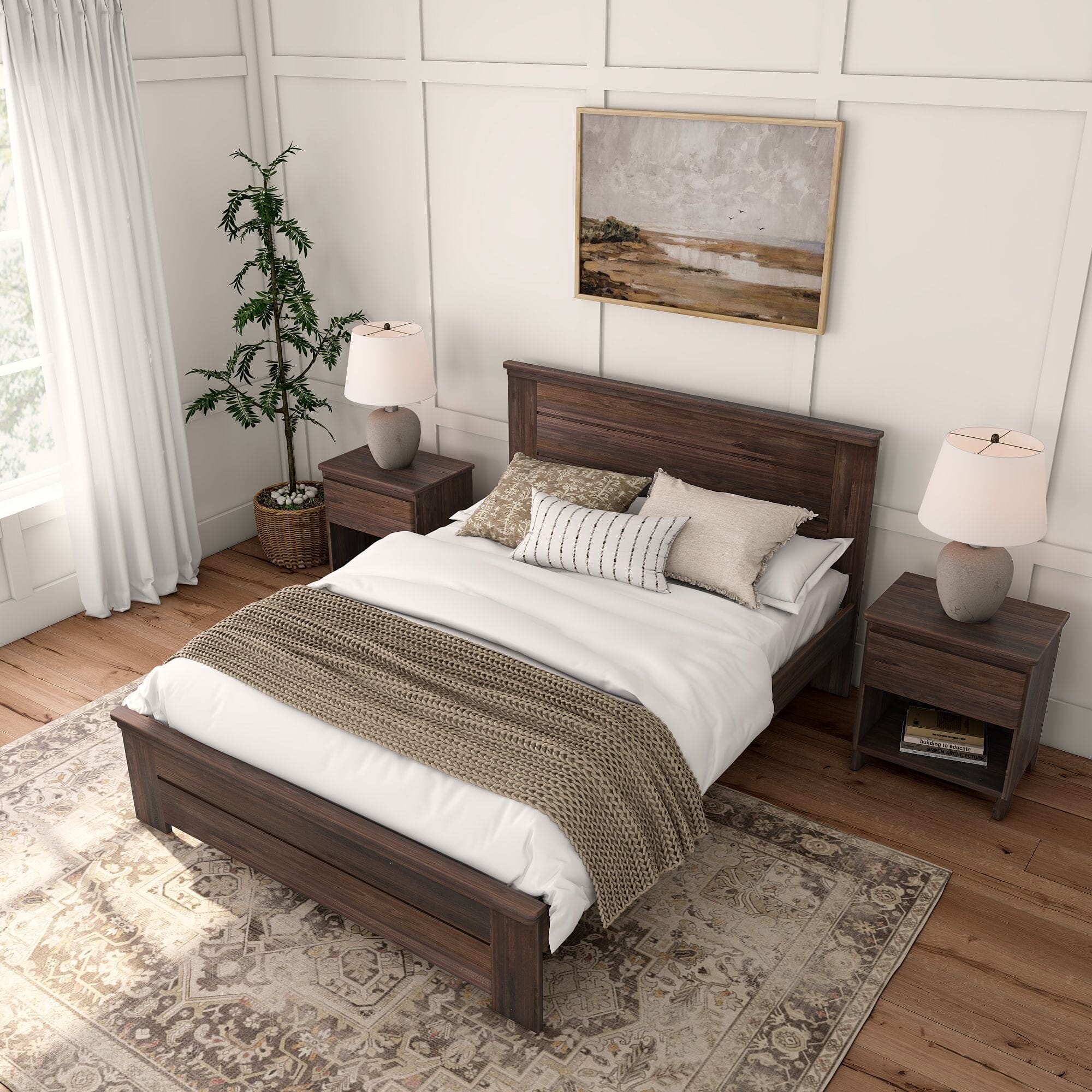 Rustic Panel Bed - Queen - Image 17