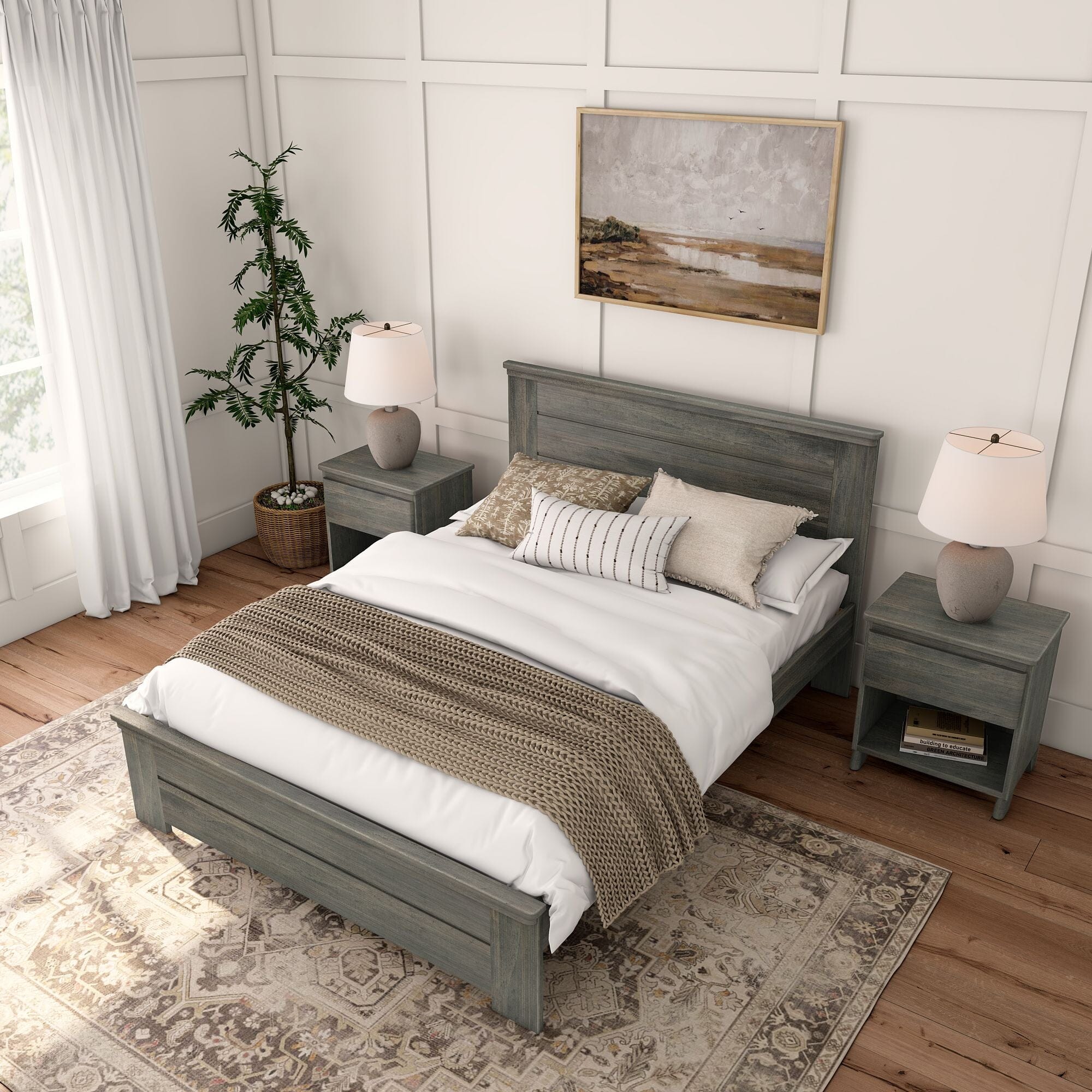 Rustic Panel Bed - Queen - Image 19