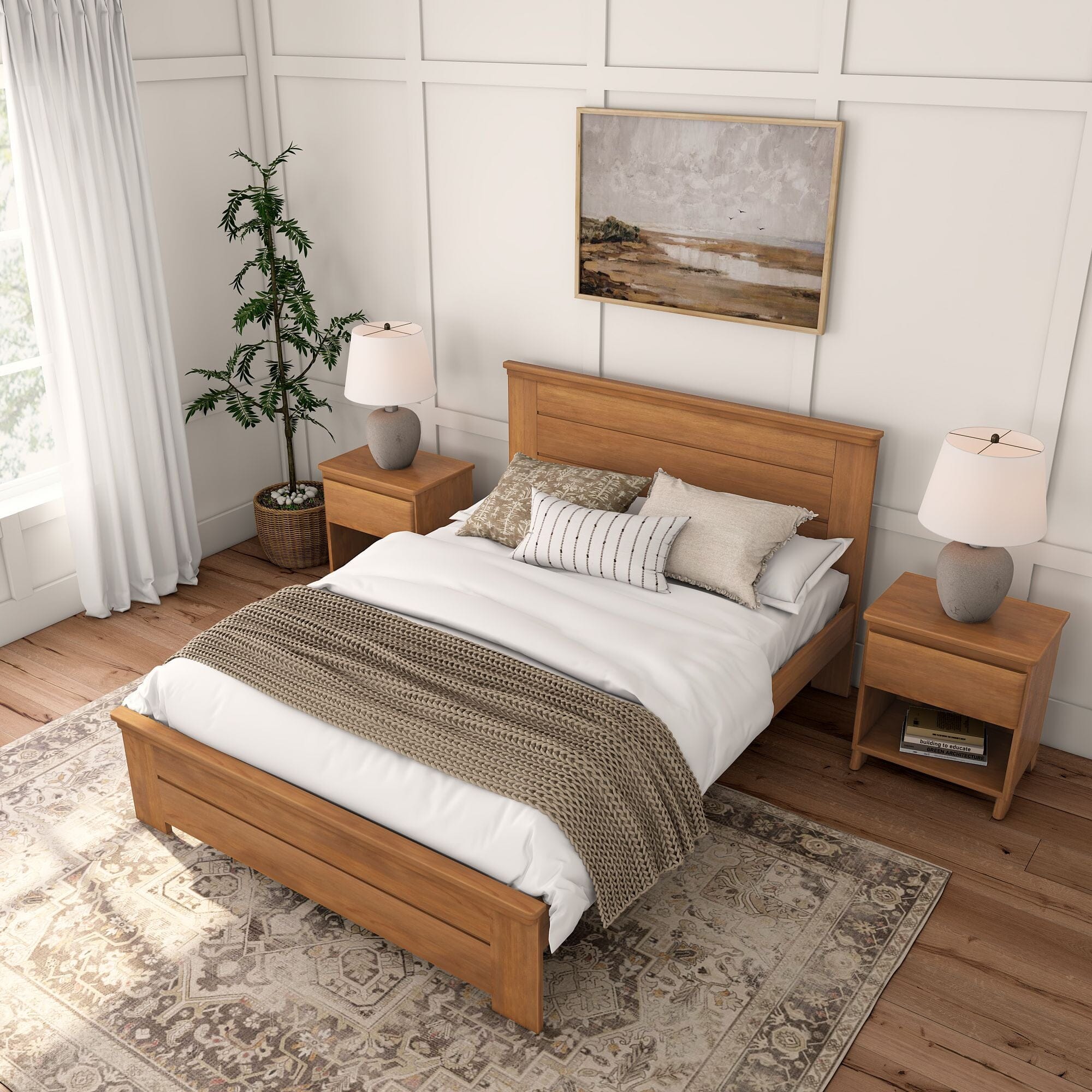 Rustic Panel Bed - Queen - Image 26