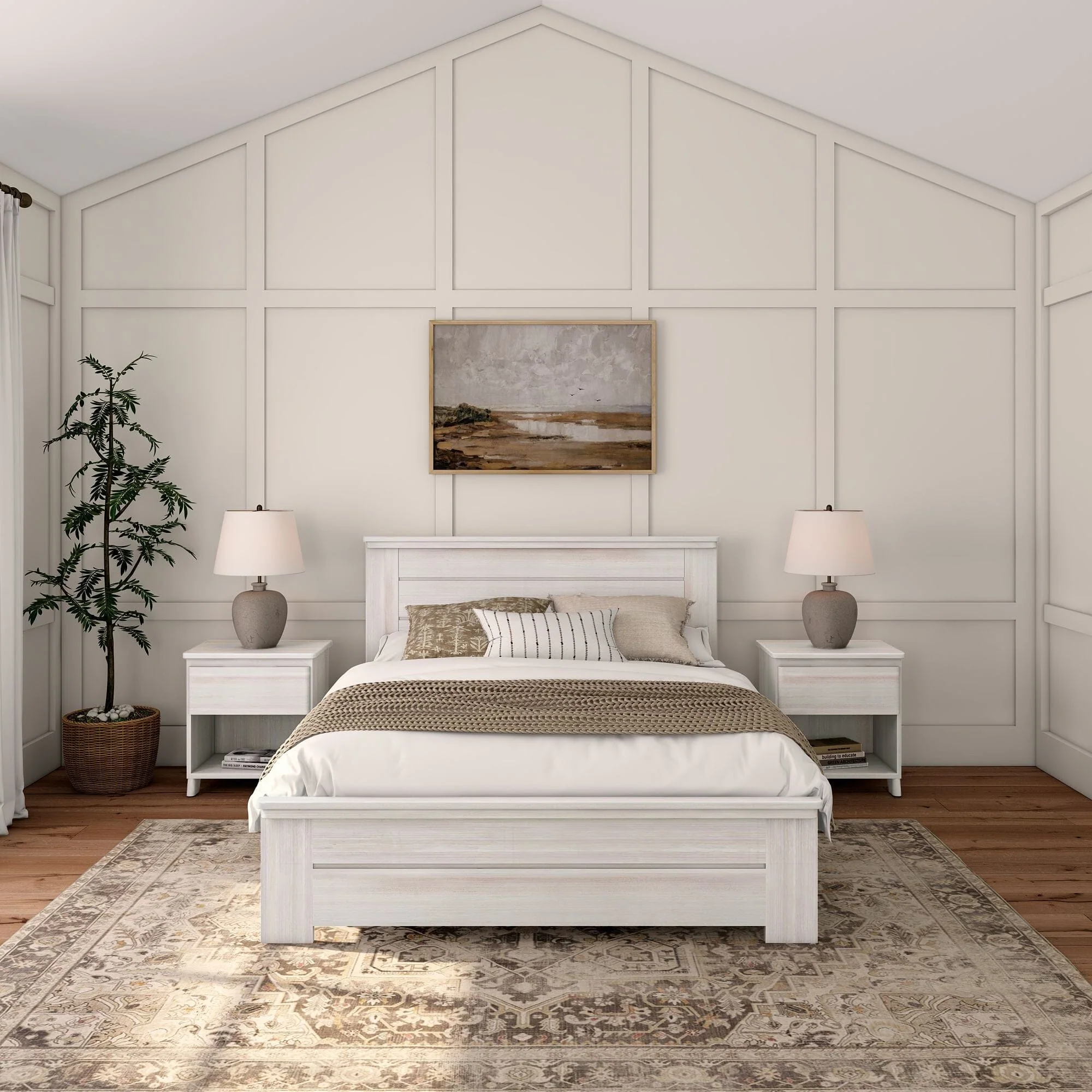 Rustic Panel Bed - Queen - Image 6