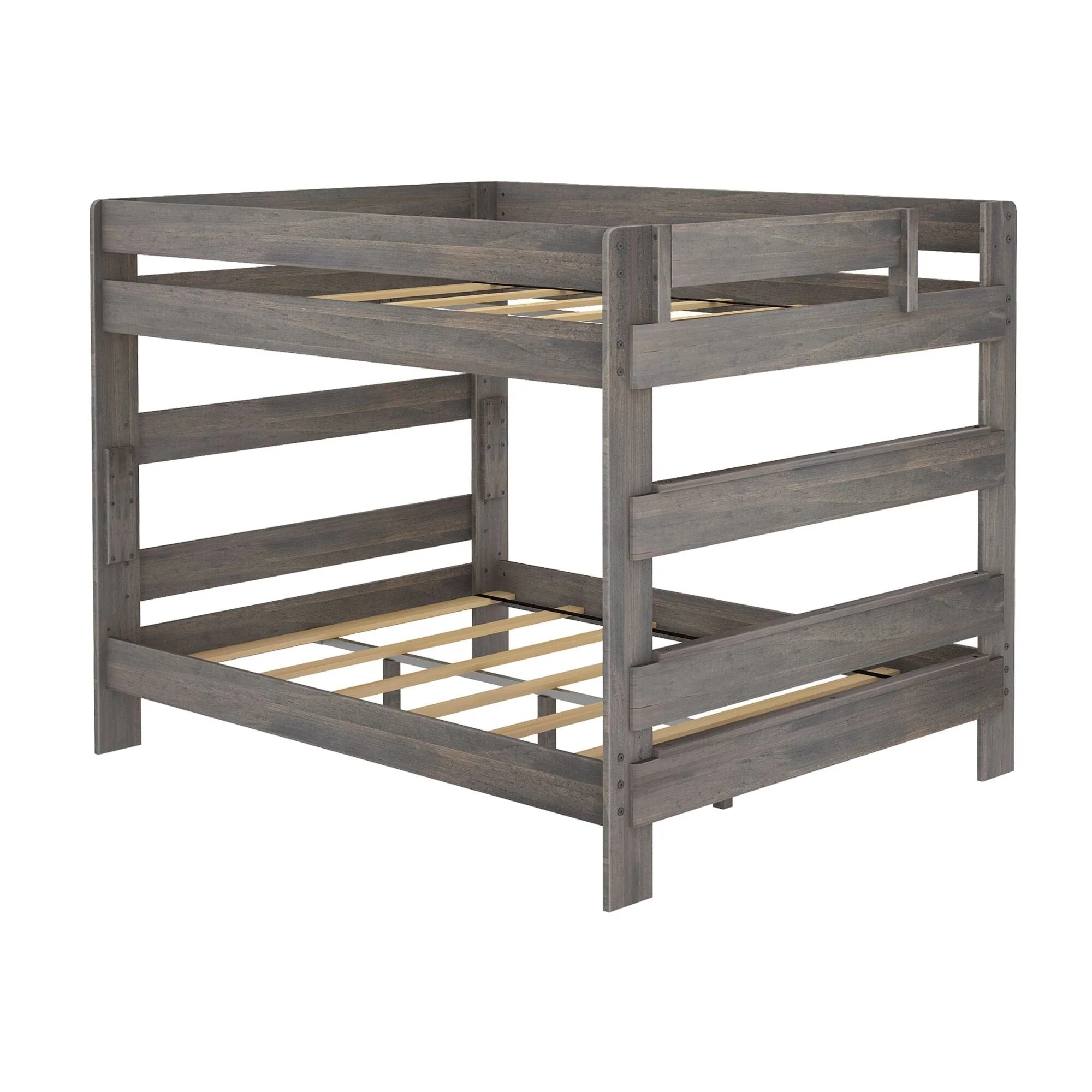 Rustic Queen over Queen Bunk Bed - Image 9
