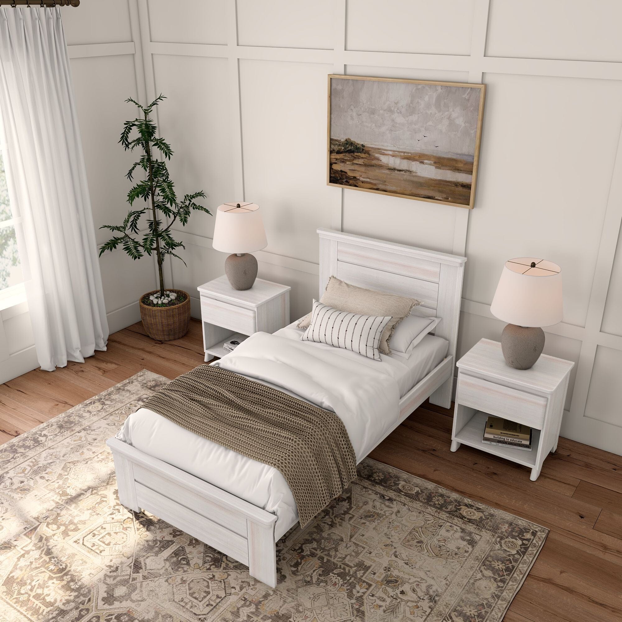 Rustic Panel Bed - Twin - Image 9