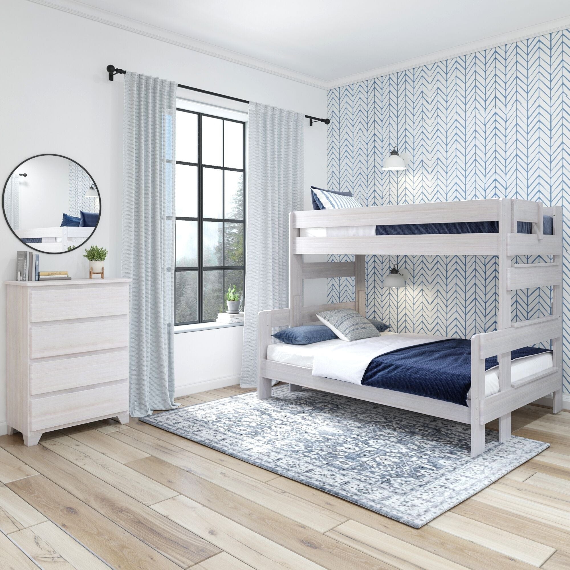 Rustic Twin over Full Bunk Bed - Image 15