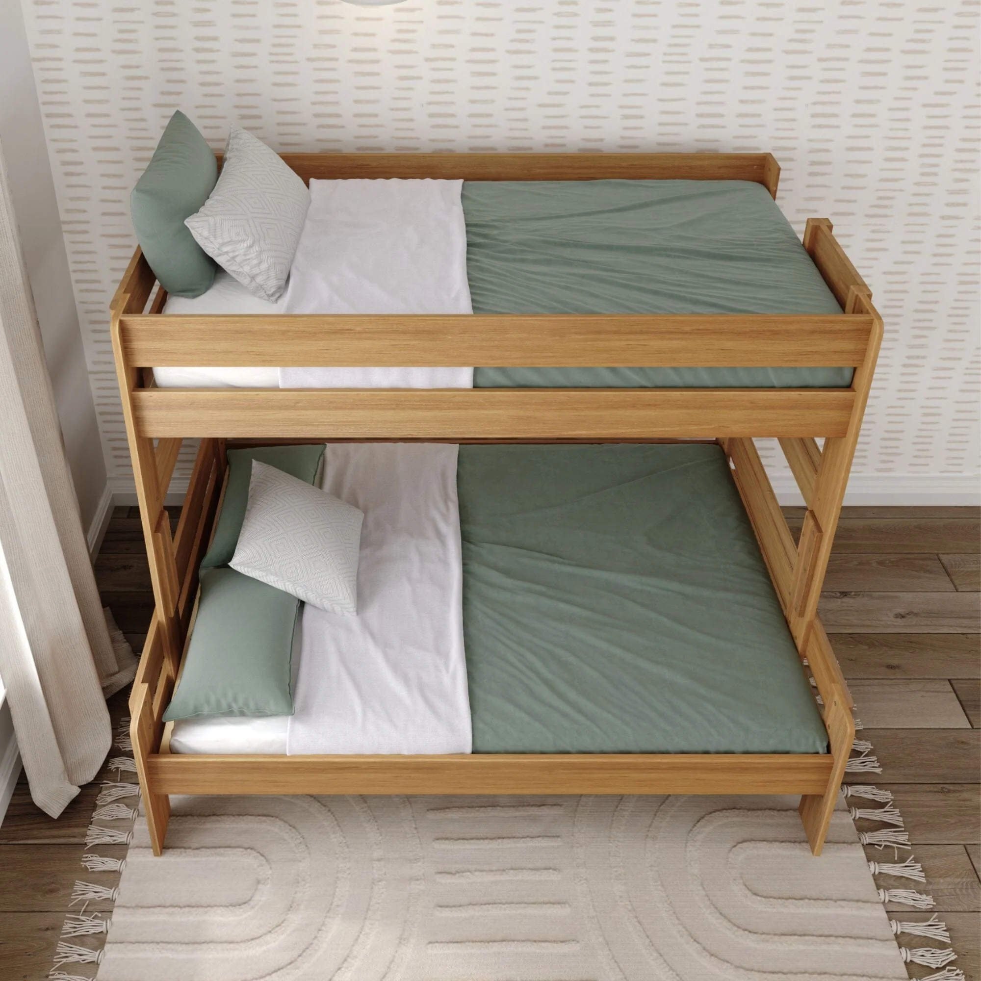 Rustic Twin over Full Bunk Bed - Image 17