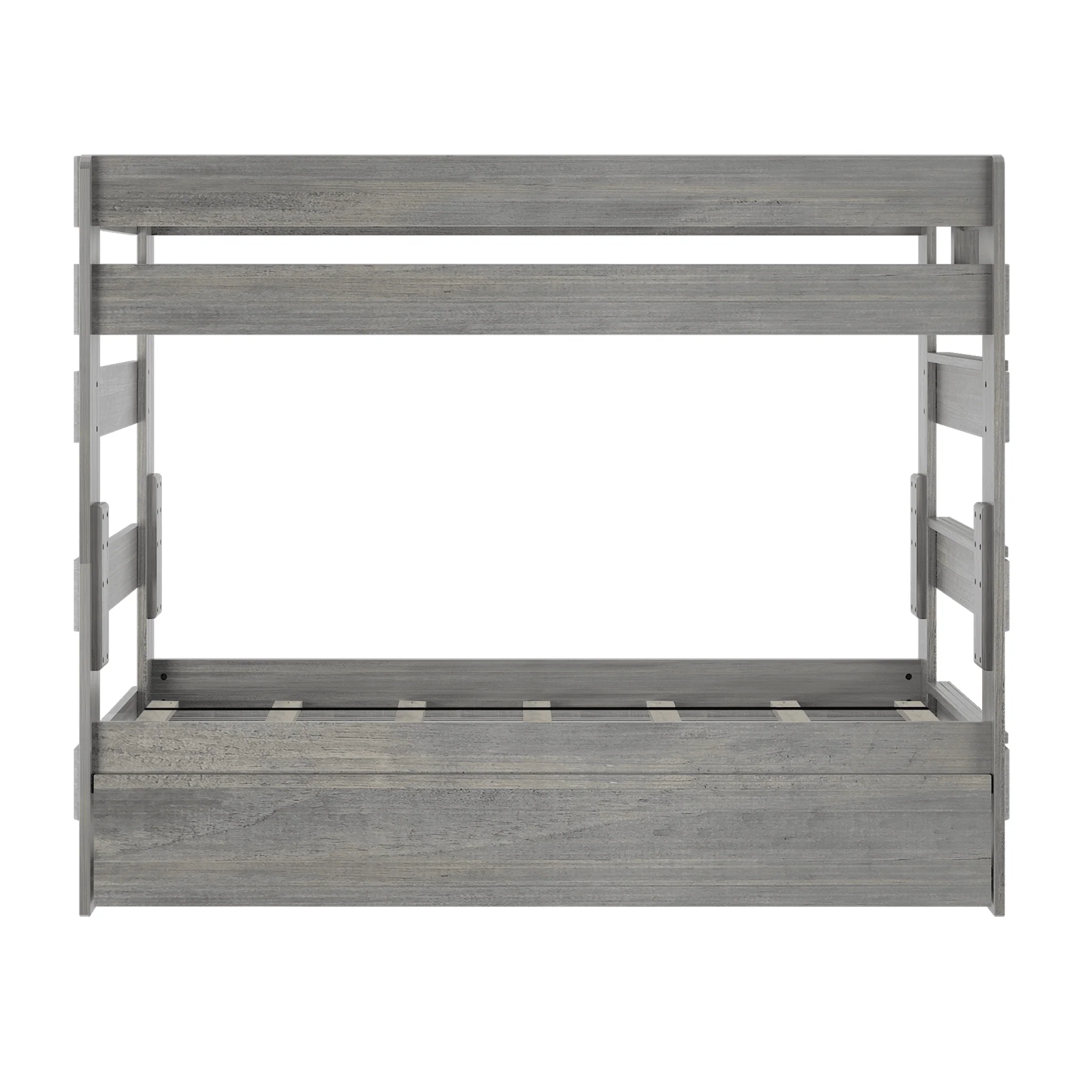 Rustic Twin over Twin Bunk Bed + Trundle - Image 8