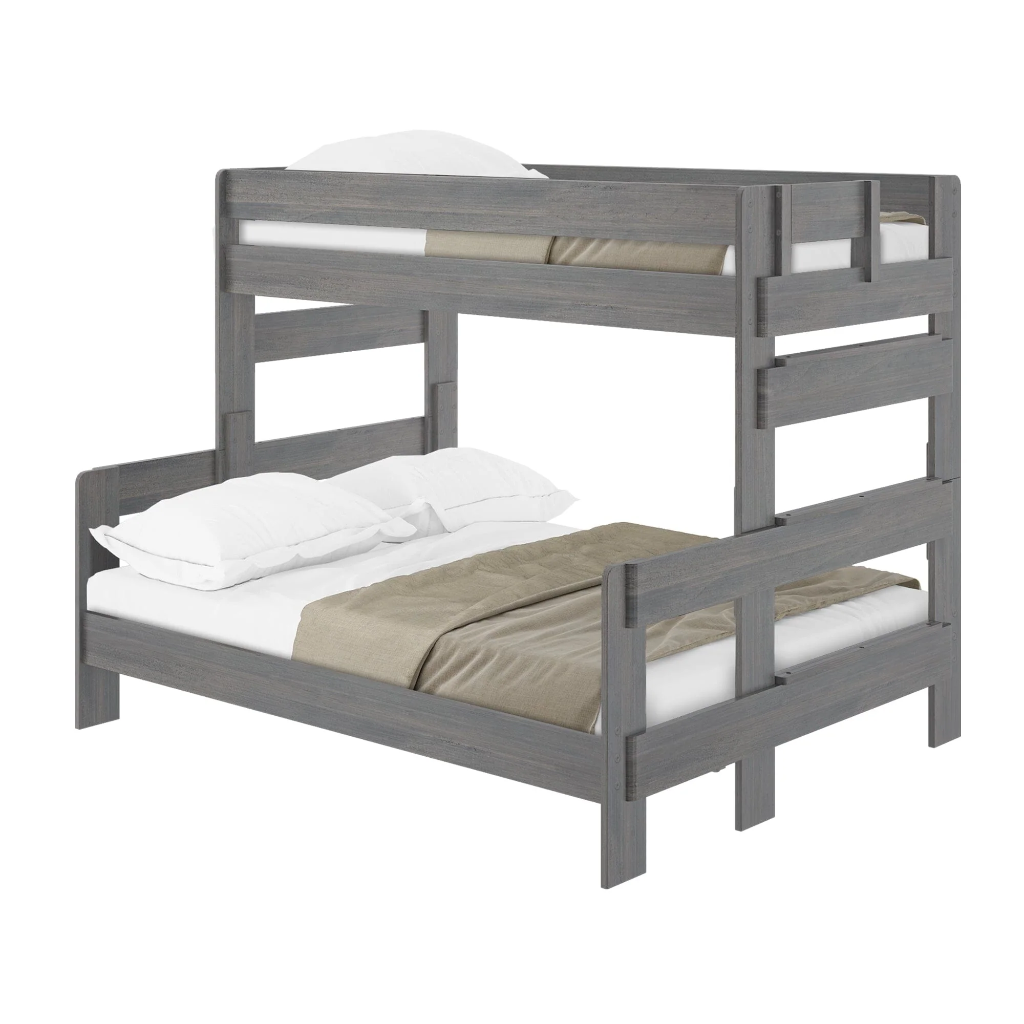 Rustic Twin XL over Queen Bunk Bed - Image 6