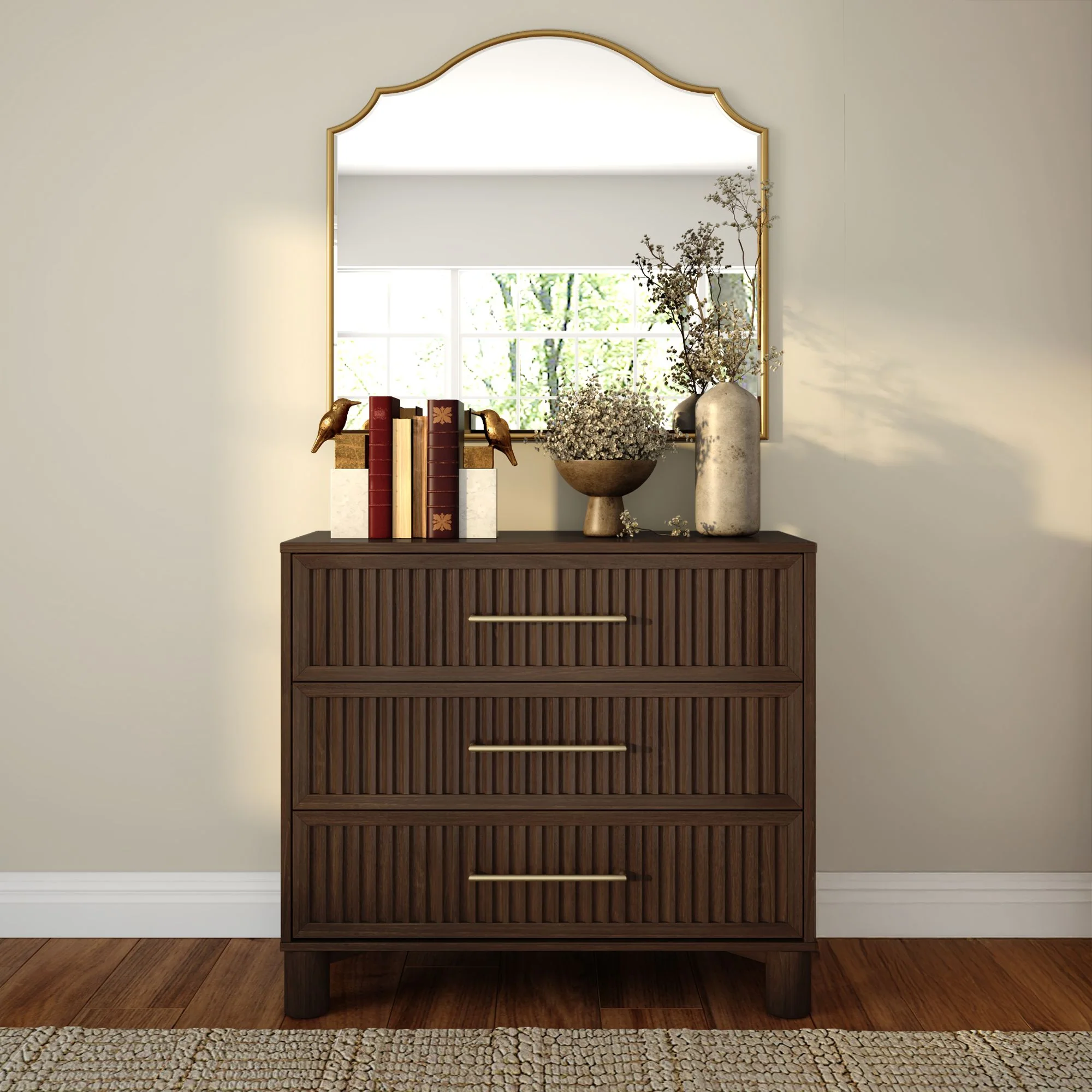 Sera 3-Drawer Dresser - Image 4