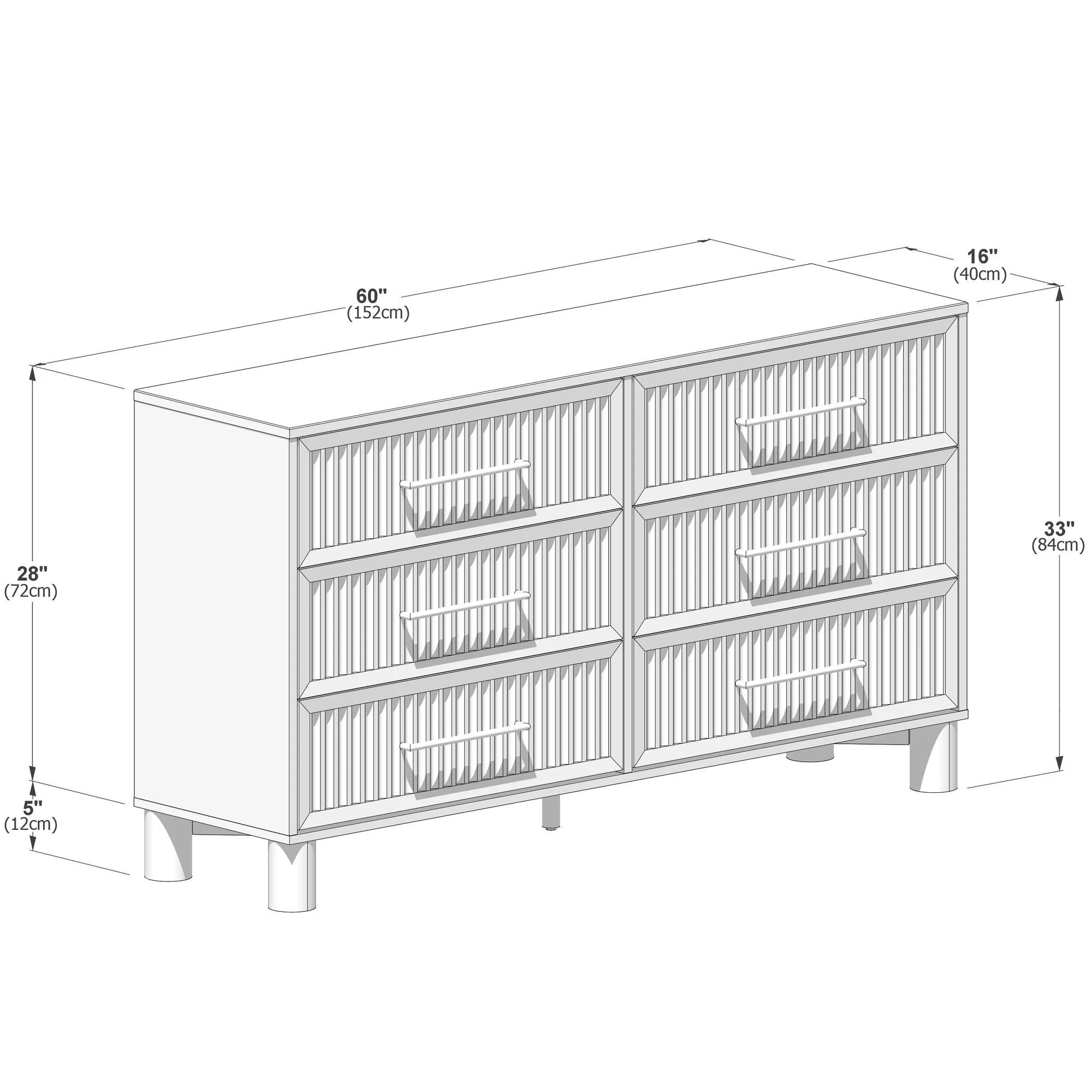 Sera 6-Drawer Dresser - Image 18