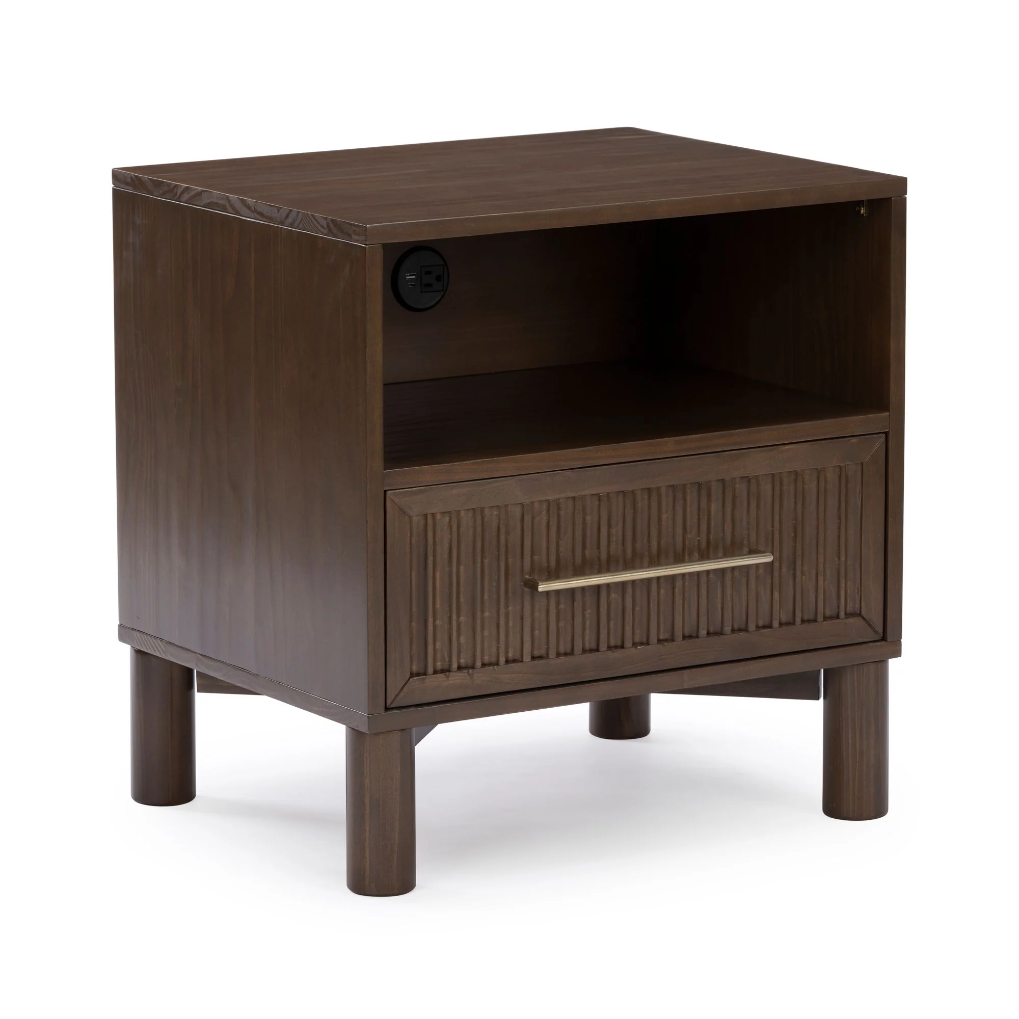 Sera Nightstand with Charging Station - Image 12
