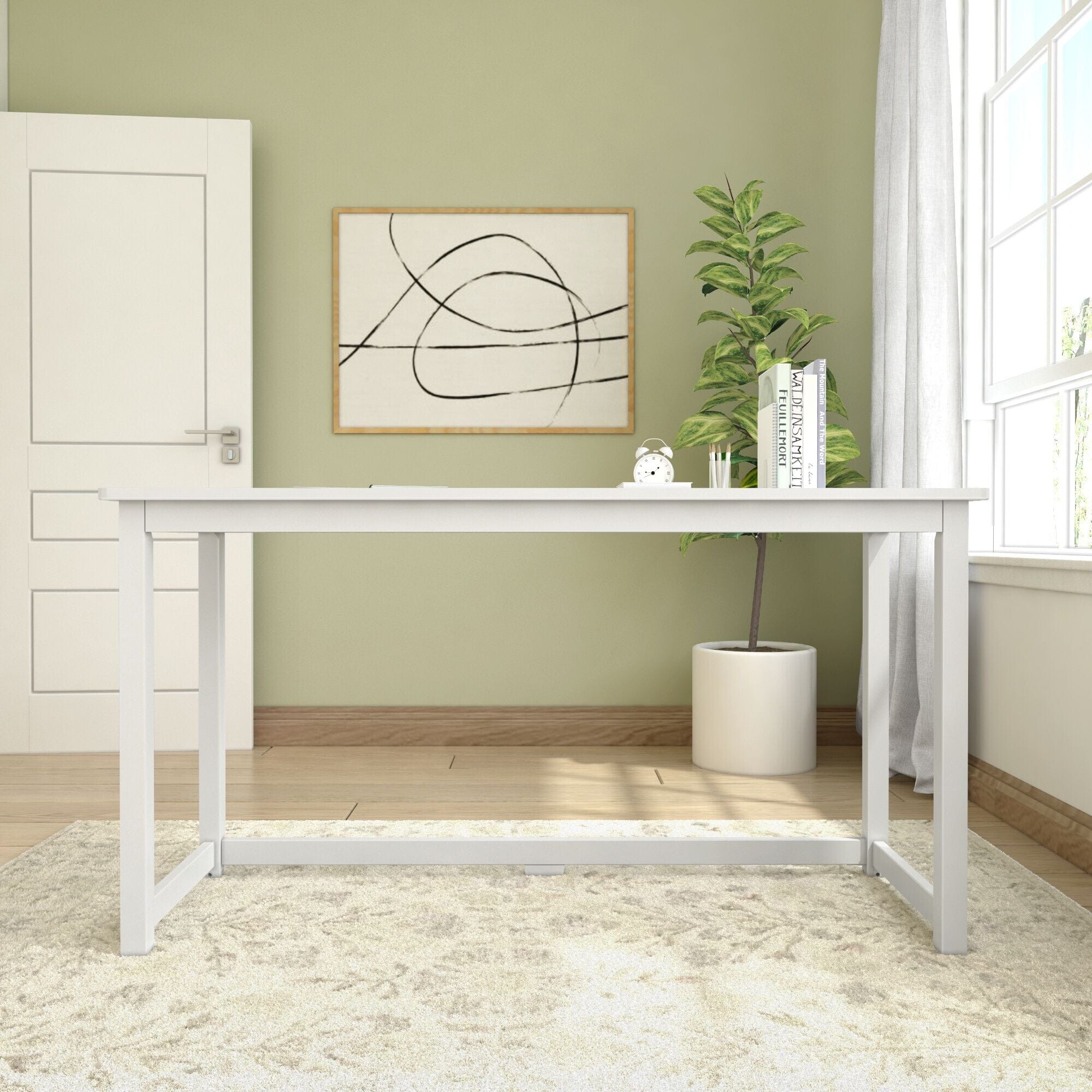 Writing Desk - 55" - Image 8
