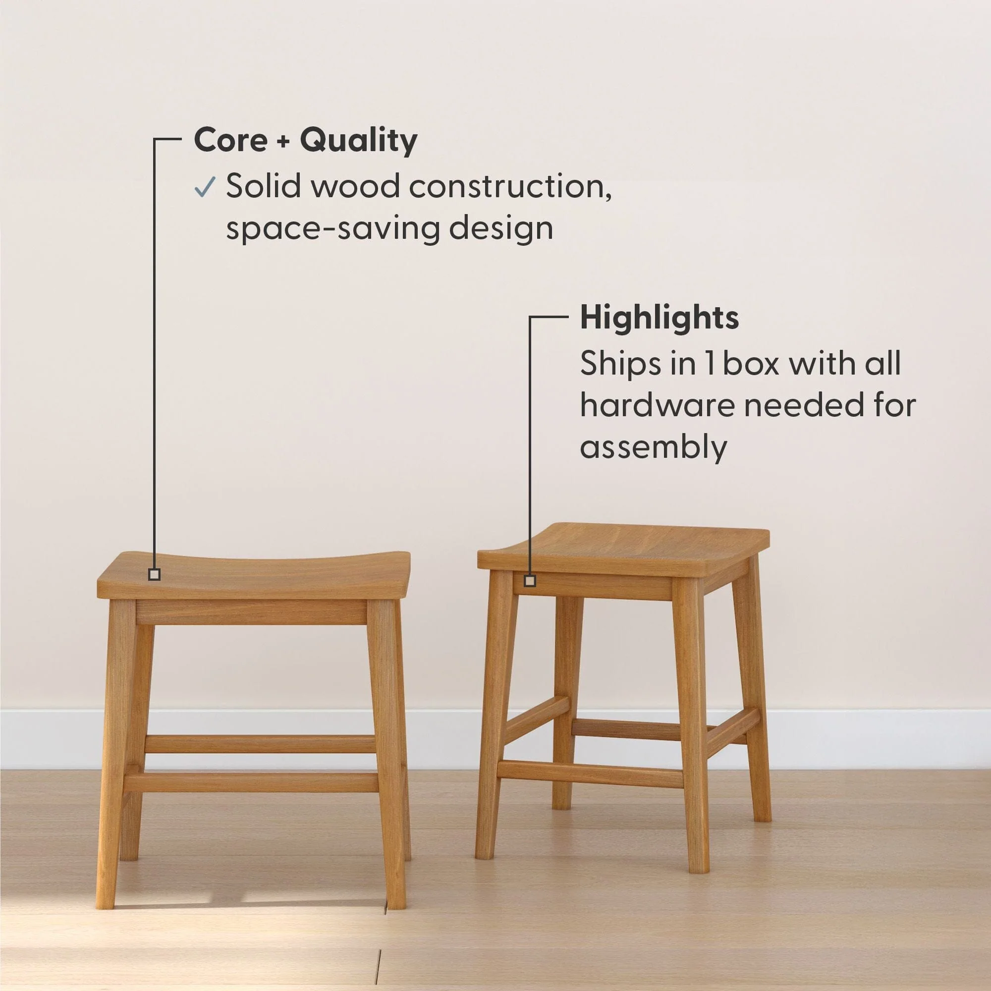 Smythe Dining Stool - 18" - Image 15