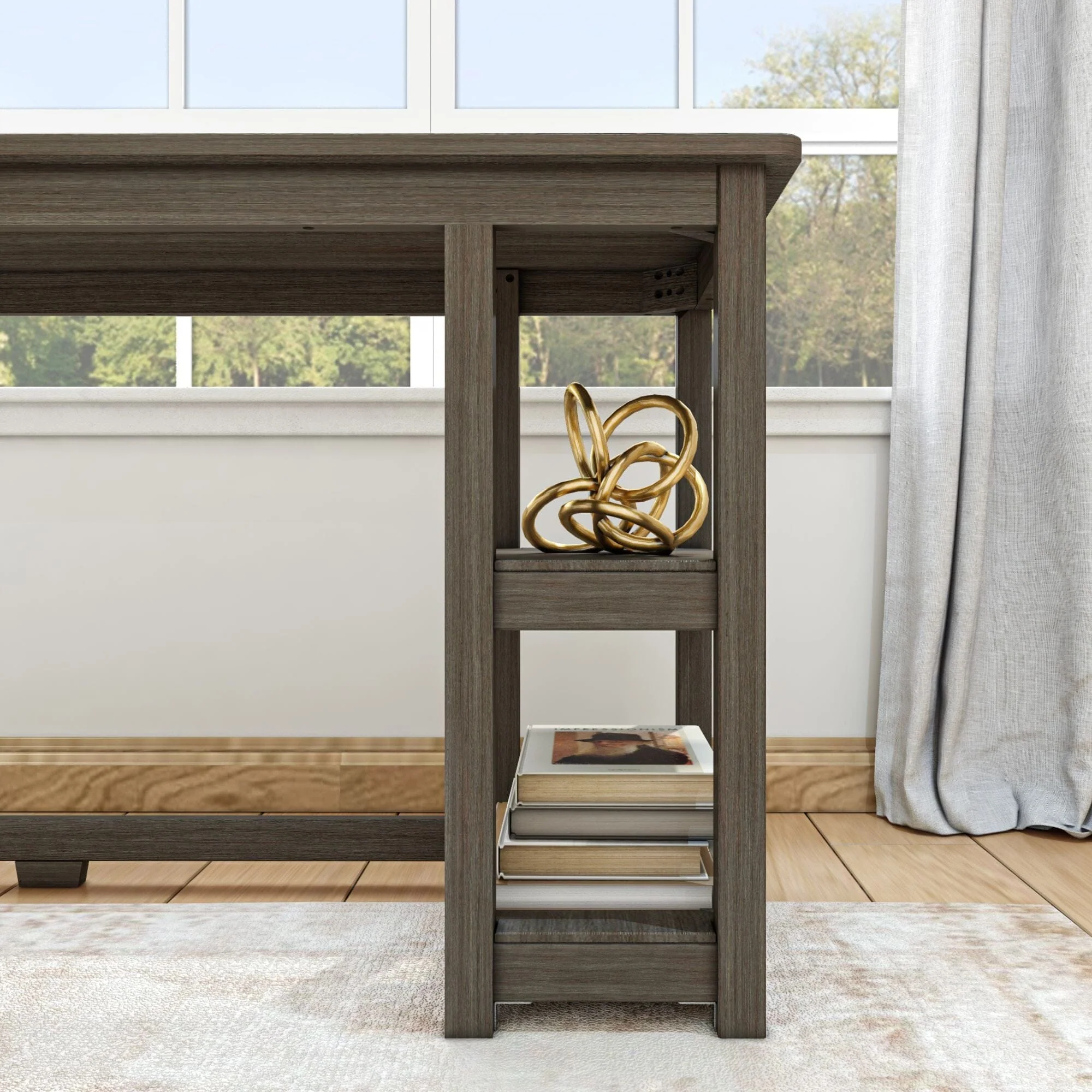 Corner Desk with Shelves - Image 20