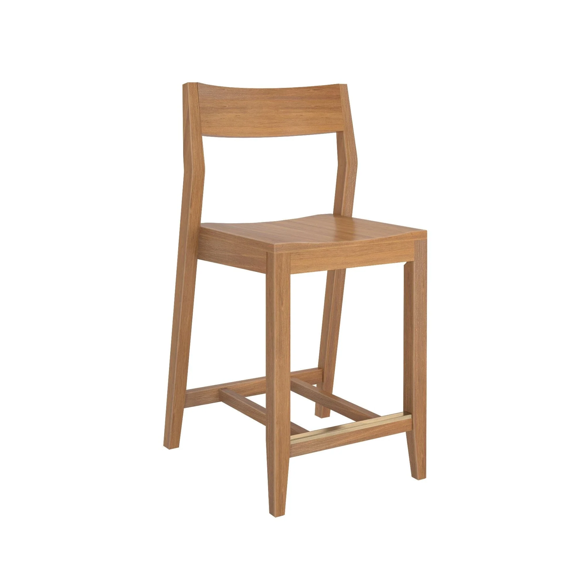 Solid Wood Counter Chair -24" - Image 7
