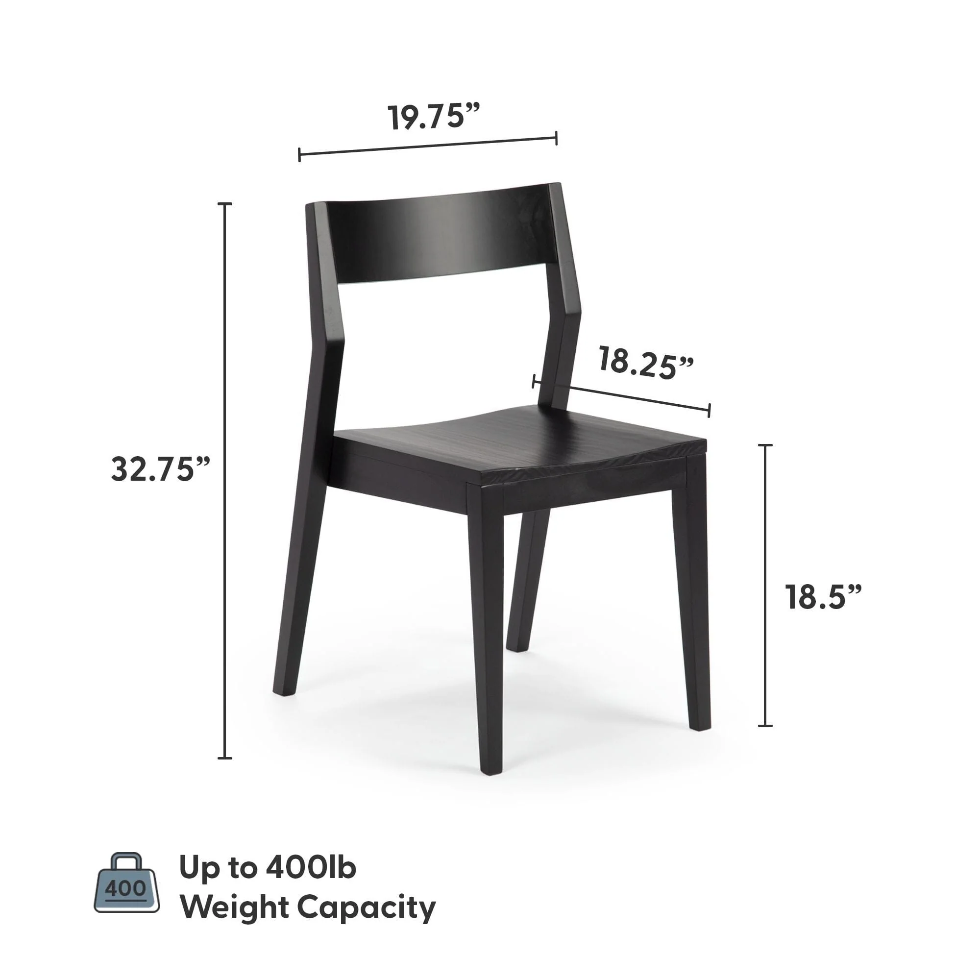 Solid Wood Dining Chair (Set of 2) - Image 20
