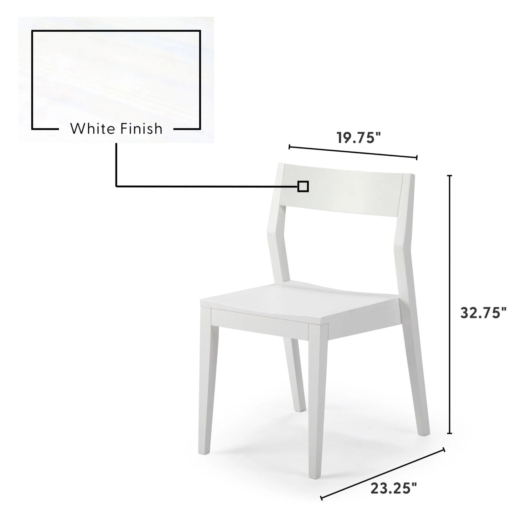 Solid Wood Dining Chair (Set of 2) - Image 27