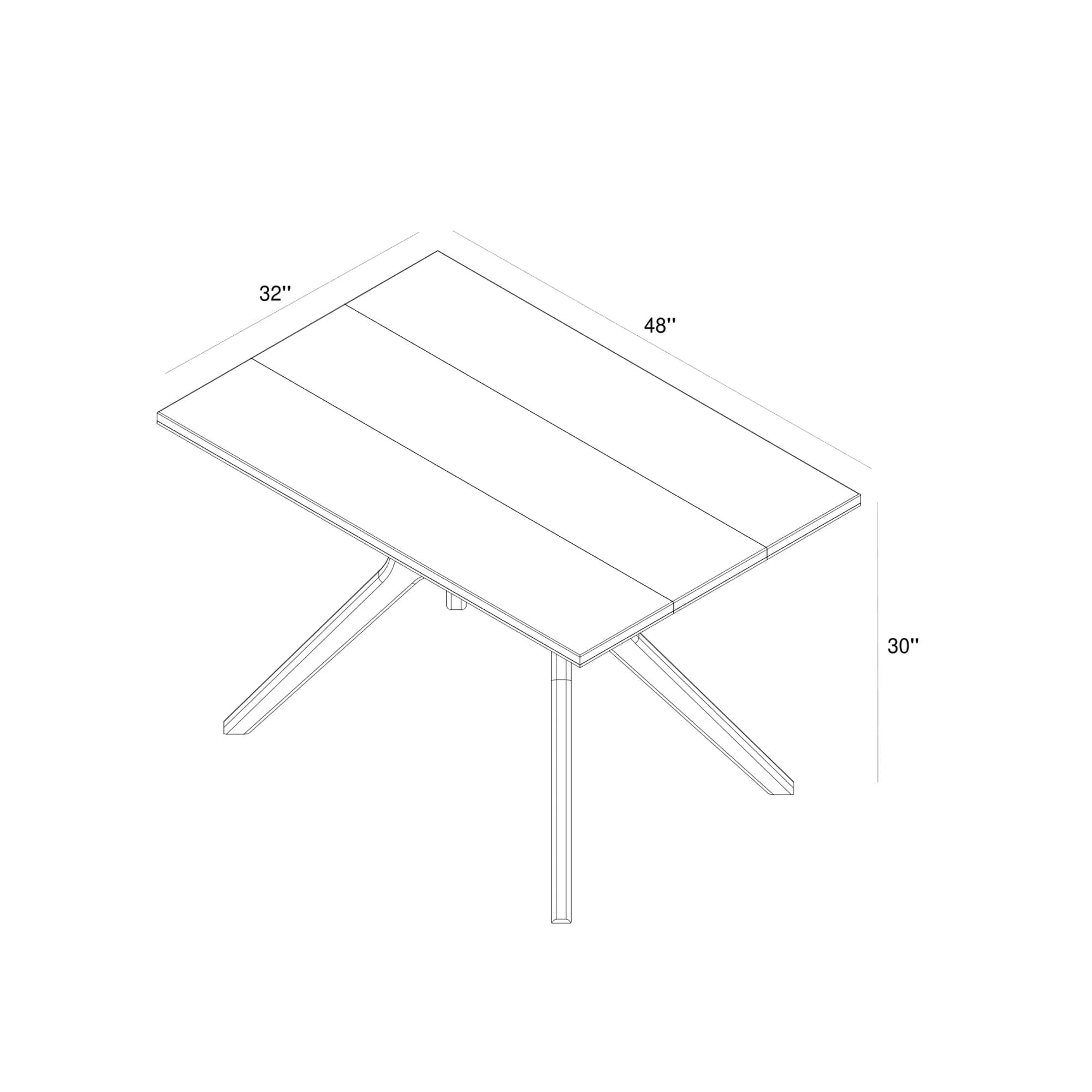 Verso Kitchen Table - 48" - Image 36